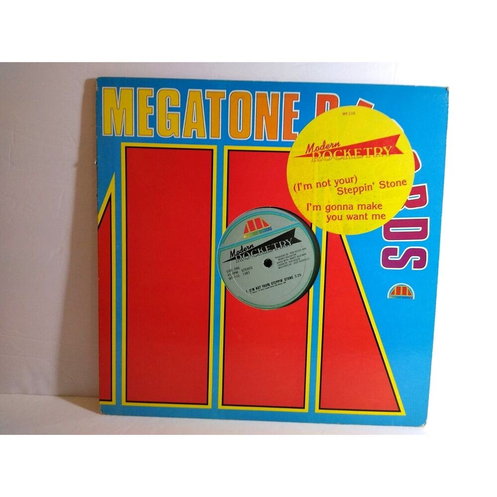 Modern Rocketry I'm Not Your Steppin' Stone Vinyl 12" Record Synth-Pop Monkees